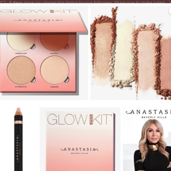 Anastasia Glow & Brow Kit & Glossier Hand CreamTom Ford Lip Color in Casablanca - Picture 12 of 12